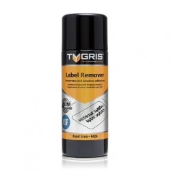 Tygris Label Remover NSF - Penetrates and dissolves adhesives